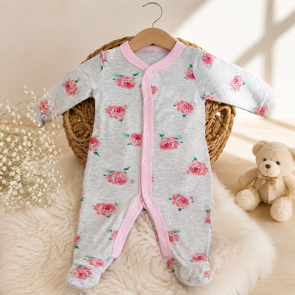 Rose jumpsuit (9-12 months)
