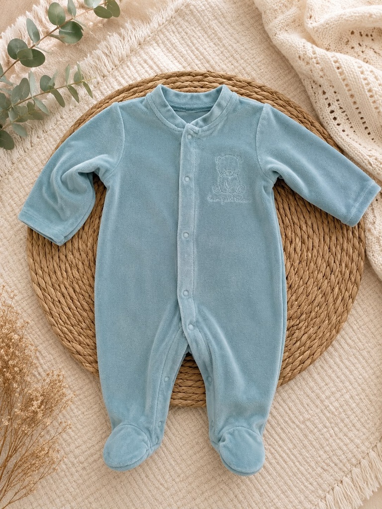 Cozy teddy bear jumpsuit (56cm)