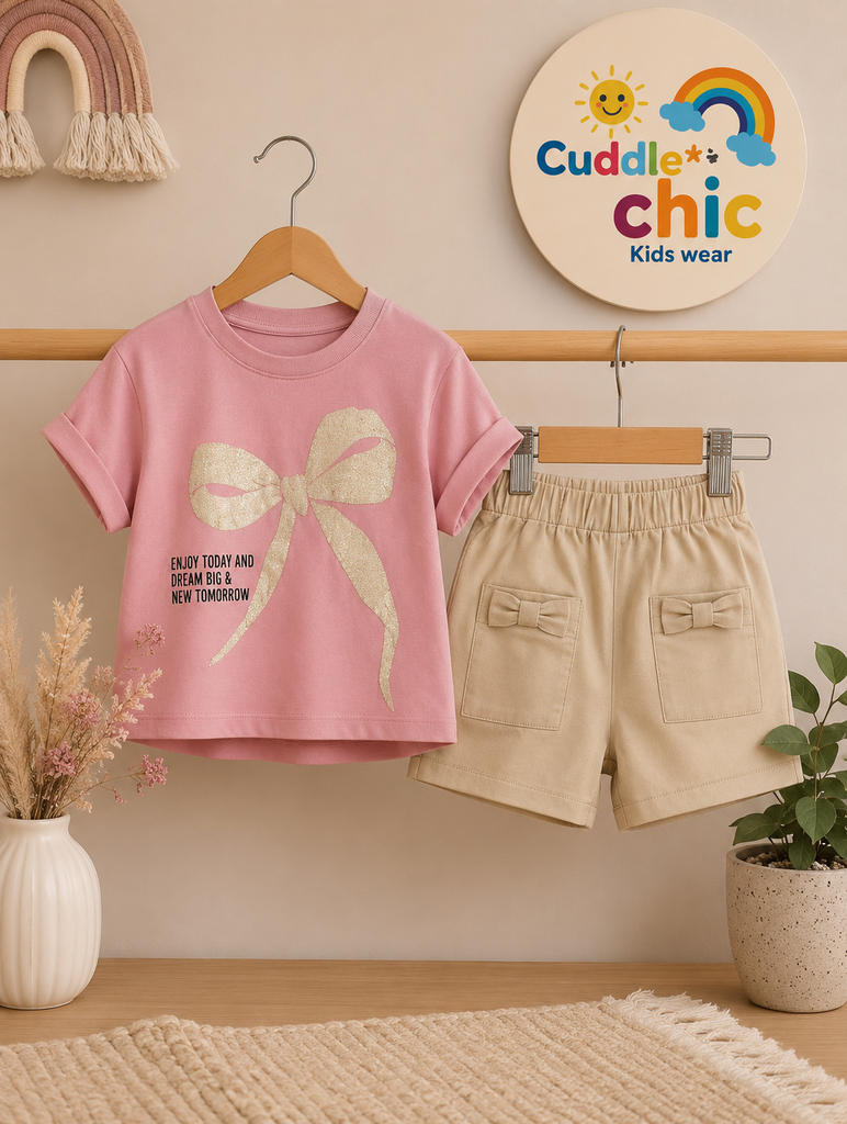 Butterfly pink set (3-4 years)