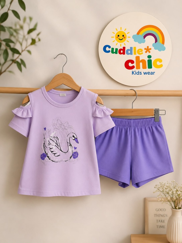 Purple summer set (3-4 years)