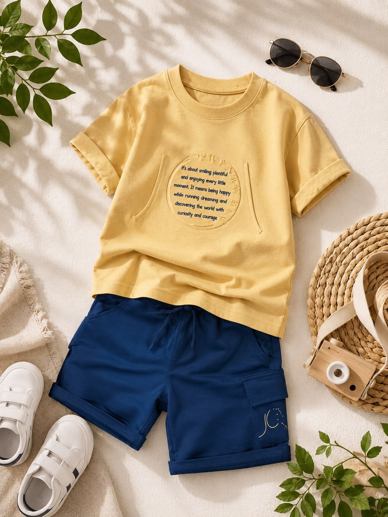 Blue joy boy set (5-6 years)